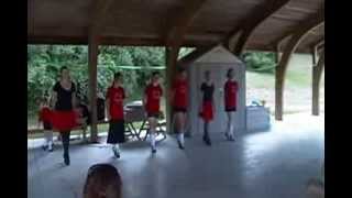 Tir Na N'Og jig at Skyline Camp, Almont Michigan, Tir Na N'Og Dancers