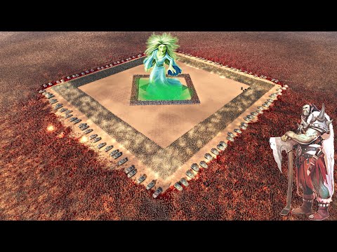 Sauron Attacks The Ghosts Produced by Tesla - Epic Battle Simulator 2 - UEBS 2