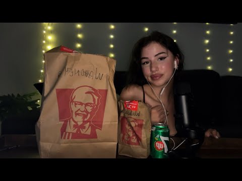 Crispy KFC Mukbang | Satisfying Crunchy ASMR