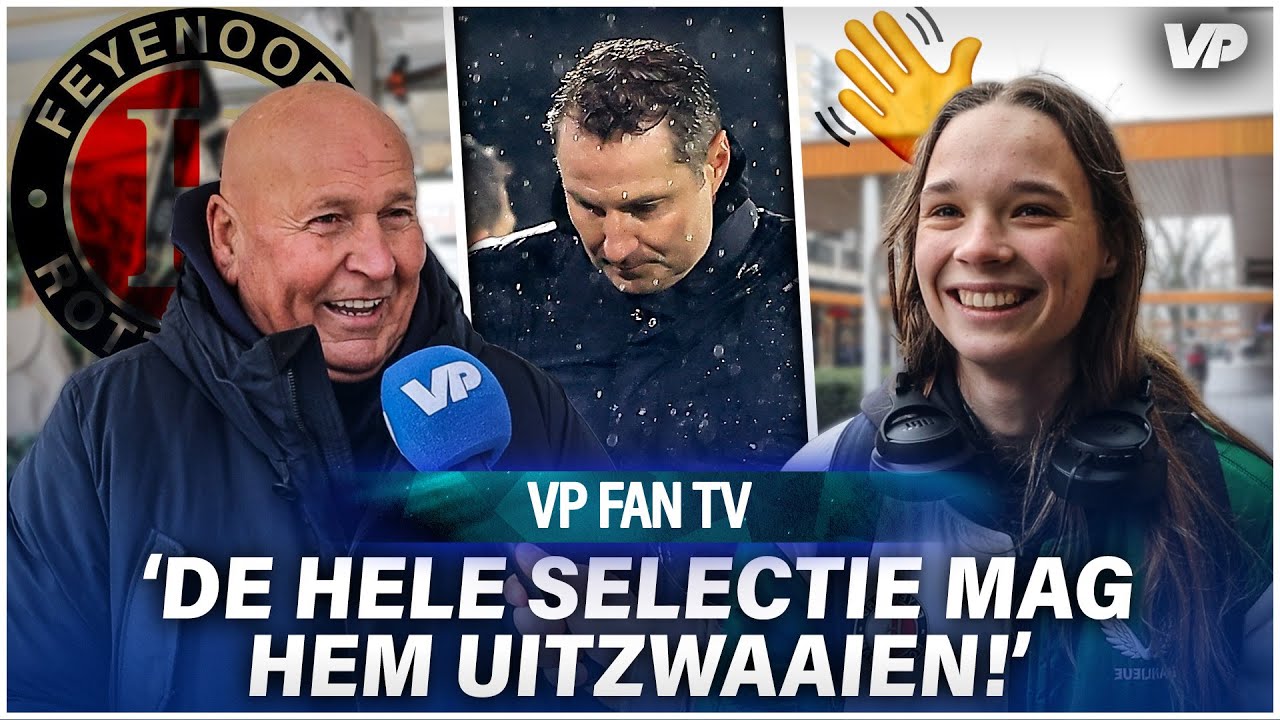 Thumbnail for article: Feyenoord-supporters eerlijk over toekomst Priske: 'Door de voordeur'