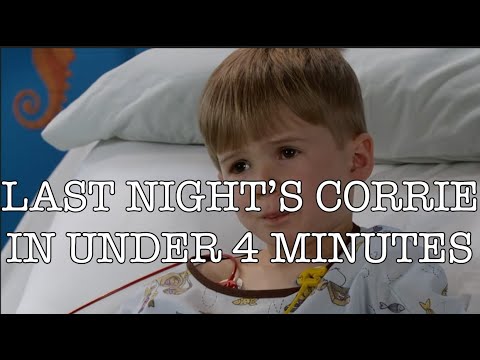 Last Night's Corrie in Under Four Minutes - 7 July 2023