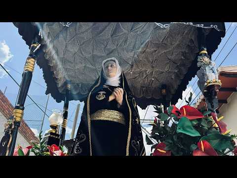 Procesión de La Soledad en Convención, Norte de Santander.