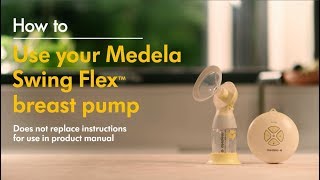 MEDELA Swing FLEX odsávačka 2 fázová elektrická Prezentace a použití odsávačky Medela Swing Flex