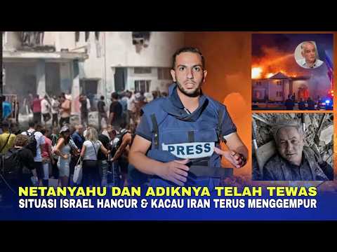 🔴PARA ELIT ISRAEL TEWAS! Situasi Israel Kacau Sementara Iran Masih Terus Menggempur