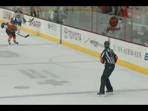 Jeff Carter scores empty netter vs Canadiens - 5-24-10