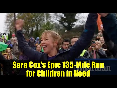 Sara Cox's Epic 135-Mile Run for Children in Need | A True Inspiration