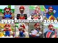 Evolution Of 1st Place Mario In Mario Kart Games 1992 2019