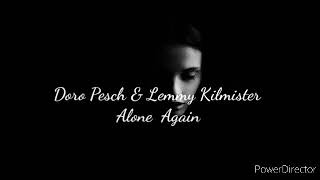 Doro Pesch &amp; Lemmy Kilmister - Alone  Again