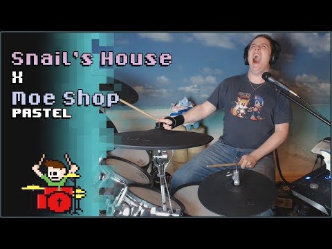 Snail’s House x Moe Shop - Pastel On Drums! -- The8BitDrummer