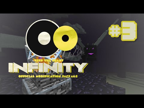 FTB Infinity - Ep 3- TiCo Bow vs Ender Dragon