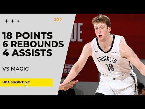 Danny Wolf 18 Points, 6 Rebs, 4 Assists vs Magic I 2025 NBA Summer League