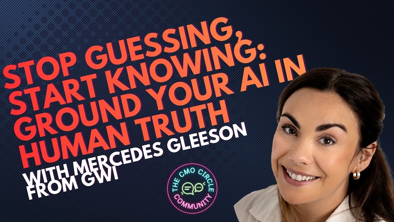 Stop guessing, start knowing: Ground your AI in human truth.