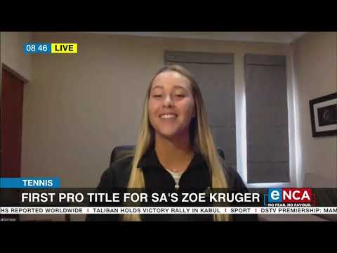 First Pro title for SA's Zoe Kruger