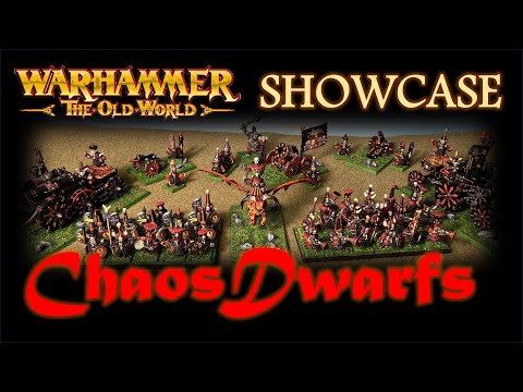 Chaos Dwarfs Army Showcase | Warhammer The Old World |