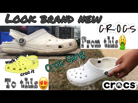 image-Do white Crocs get really dirty?