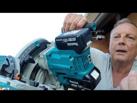 Makita DSP601ZJU, 36 Volt, Brushless Handkreissäge