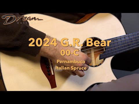 Dream Guitars - 2024 G.R. Bear 00-C, Pernambuco & Italian Spruce #guitar #guitarcraft #dreamguitar