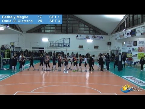Betitaly Maglie vs Omia 88 Cisterna Latina 1-3