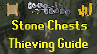 Old School RuneScape Stone Chests Thieving Guide (150k XP/hr)
