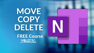 How to Move, Copy & Delete OneNote Pages and Sections