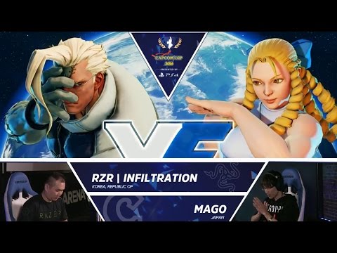 SFV: RZR Infiltration vs Mago - Capcom Cup Day 1 Top 32 - CPT2016