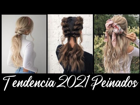 PEINADOS EN TENDENCIA 2021/ peinados PRIMERA 2021/ peinados de moda