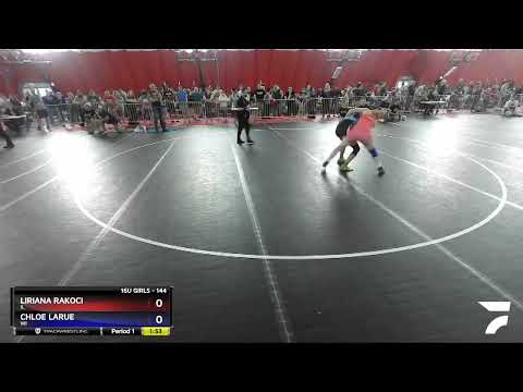 144 Lbs Round 4 - Liriana Rakoci, IL Vs Chloe LaRue, WI 7194