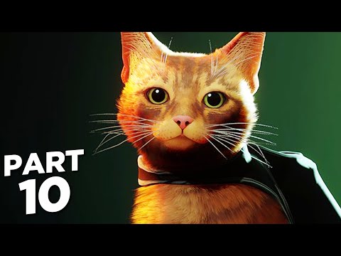 STRAY PS5 Walkthrough Gameplay Part 10 - JAIL (FULL GAME)