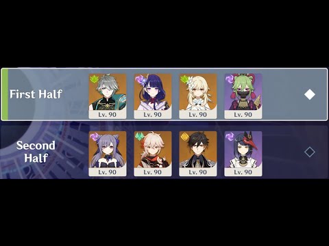 3.4 Spiral Abyss, Alhaitham Spread & Keqing Hypercarry - (Floor 12, 9★)