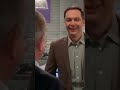 The Big Bang Theory| When Sheldon Met William Shatner! Captain Kirk😆 Can I Call You Captain😆#shorts