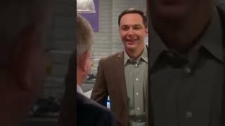 The Big Bang Theory| When Sheldon Met William Shatner! Captain Kirk😆 Can I Call You Captain😆#shorts