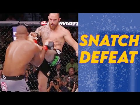 "SNATCHING DEFEAT from the Jaws of Victory" Moments in UFC/MMA (FUMBLED THE BAG)