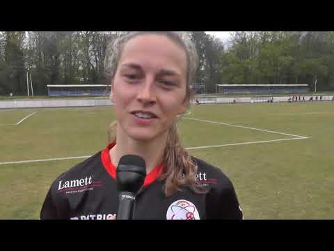 Pauline Windels na FWS Woluwe - SV Zulte Waregem op 08.05.2021