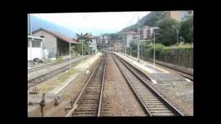 preview picture of video 'Dalla Cabina del E428.058 / Da Borgomanero ad Omegna'