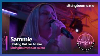 Sammie performing ‘Holding Out For A Hero’ at Sittingbourne’s Got Talent