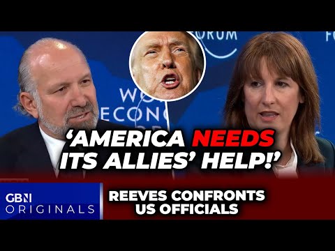 'You need your allies!' Rachel Reeves CONFRONTS US government over Trump Greenland saga at WEF