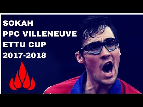 SOKAH - PPC VILLENEUVE ETTU CUP 2017 2018 TABLE TENNIS