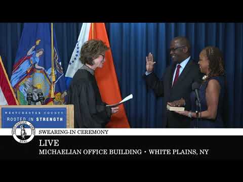 County Executive Ken Jenkins Being Sworn Into Office