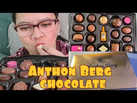 Unboxing Anthon Berg chocolate and eating