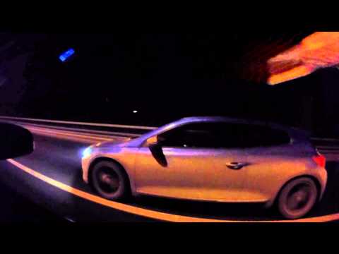 Megane RS250 Cup Stock vs VW Scirocco 2.0 tsi Stage 1