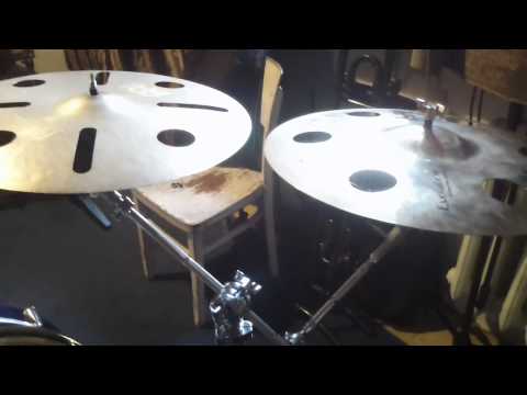 Sabian HHX O-zone 16" vs Meinl Byzance Vintage Trash Crash 16"