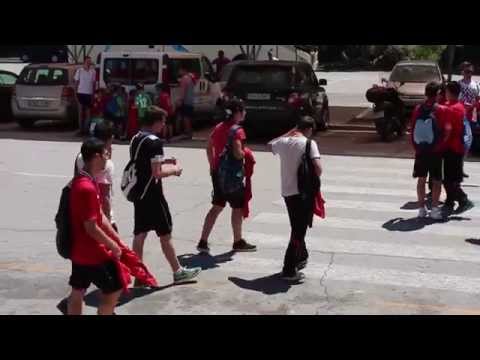 Viaje a Fuengirola 2014. Escuela de fútbol sala de Brunete.