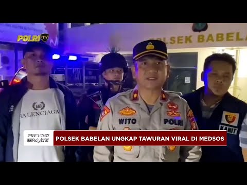 PRESISI UPDATE: POLSEK BABELAN AMANKAN 9 PELAKU KASUS TAWURAN 11/06/25 (10.00)