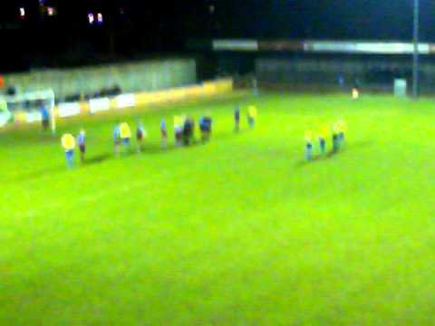 Jamie Thurlbourne Freekick -Kings Lynn town v Thetford