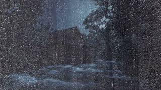 Overcoming Insomnia – Heavy Rain and Thunder Sounds for Sleep and Relaxation