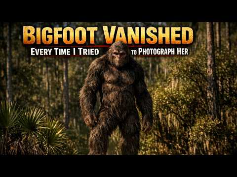 BIGFOOT VANISHED EVERY TIME I TRIED TO PHOTOGRAPH HER