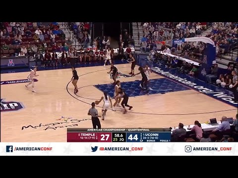 2020 American WBB Championship Game 6: UConn 94, Temple 61