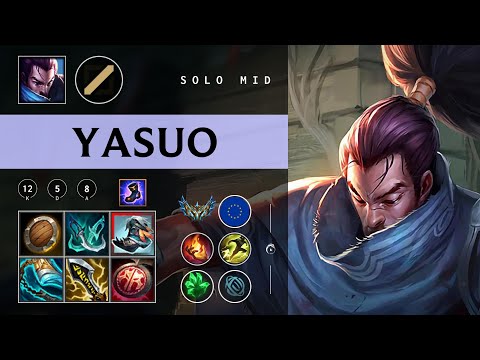 Yasuo Mid vs Vayne - EUW Challenger Patch 26.03