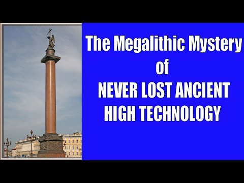 Heavier Than Any Obelisk Ever Moved. Alexander Column Moved With Ancient Never Lost Technology