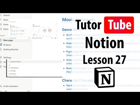Notion Lesson 1 Accessing and Creating a New Account